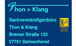 Logo von DAT Sachverständigenbüro Thon & Klang