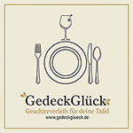 Logo von GedeckGlück - Geschirrverleih