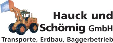 Logo von Hauck und Schömig GmbH, Transporte, Erdbau, Baggerbetrieb