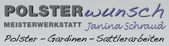 Logo von POLSTERwunsch - Janina Schraud