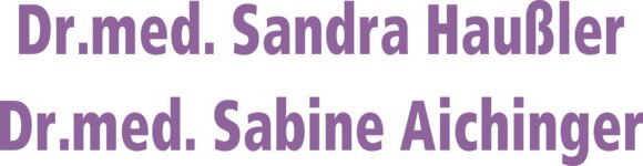 Logo von Haußler Sandra Dr. med., Aichinger Sabine Dr. med.