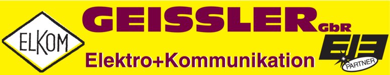 Logo von Geissler Elektro + Kommunikation