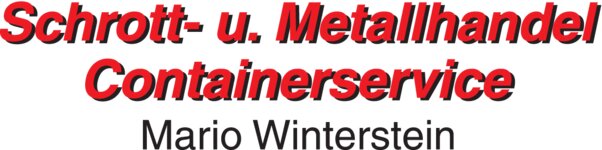 Logo von Winterstein Mario - Schrott- u. Metallhandel Containerservice