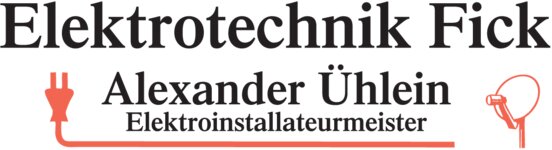 Logo von Elektrotechnik Fick, Alexander Ühlein
