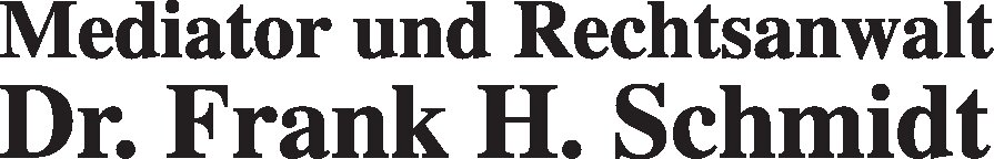 Logo von Schmidt Frank H. Dr.