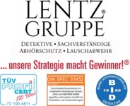 Logo von Lentz GmbH & Co. Detektive KG