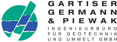 Logo von Gartiser, Germann & Piewak Ingenieurbüro für Geotechnik und Umwelt GmbH