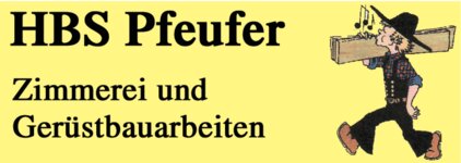Logo von Zimmerei HBS Pfeufer GmbH