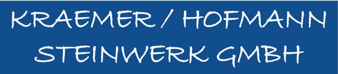 Logo von KRAEMER/HOFMANN STEINWERK GMBH