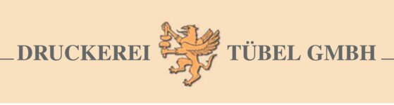 Logo von Tübel Druckerei