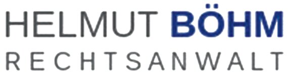 Logo von Rechtsanwaltskanzlei Helmut Böhm