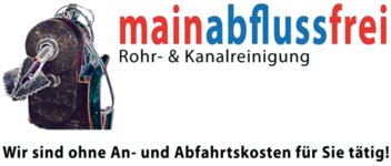 Logo von mainabflussfrei Rohr- & Kanalreinigung