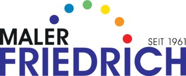 Logo von Malergeschäft Friedrich - Gestaltung und Bodenbelagsarbeiten