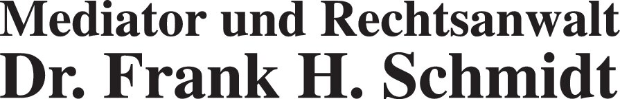 Logo von Mediationskanzlei Dr. Schmidt