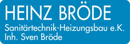 Logo von HEINZ BRÖDE Sanitärtechnik-Heizungsbau e. K.