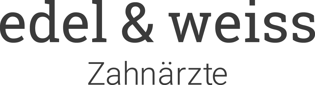 Logo von edel & weiss Zahnärzte ÜBAG Dres. Schwenk, Striegel, Herzog