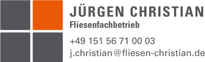 Logo von Fliesenleger Meisterbetrieb Jürgen Christian