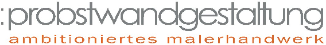 Logo von probst wandgestaltung