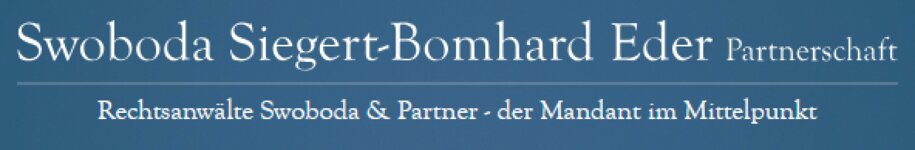 Logo von Rechtsanwälte Swoboda und Partner