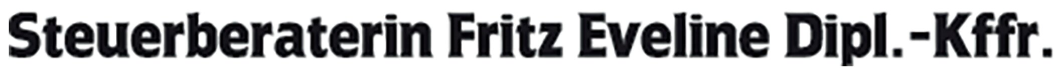 Logo von Steuerkanzlei Dipl.-Kffr. (univ.) Eveline Fritz