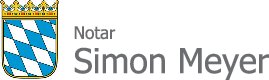 Logo von Simon Meyer Notariat