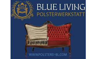 Logo von Blue Living Polsterei und Polsterwerkstatt