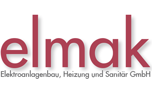 Logo von elmak - Elektroanlagenbau Heizung & Sanitär GmbH