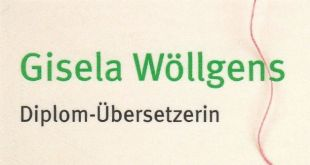 Logo von Fachübersetzungen Gisela Wöllgens Übersetzungen und Dolmetschen
