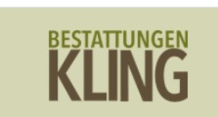 Logo von Bestattungshaus Kling 