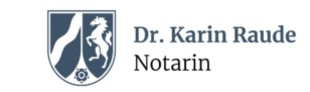 Logo von Raude Karin Dr. Notarin
