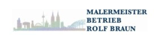 Logo von Braun Rolf Malermeister