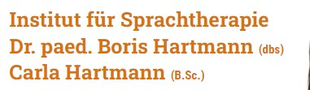 Logo von Institut für Sprachtherapie Dr. paed. Boris Hartmann, Carla Hartmann (B.Sc.)
