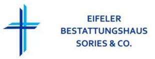 Logo von Eifeler Bestattungshaus Sories & Co Inh. Frau Andrea Sories