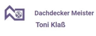 Logo von Klaß Toni Dachdeckermeister Bedachungen