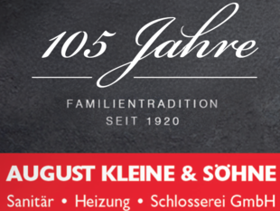 Logo von August Kleine & Söhne Heizung Sanitär Schlosserei GmbH