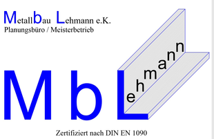 Logo von Metallbau Lehmann e.K.; Inh. Sebastian Wendt
