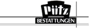 Logo von Beerdigung - PÜTZ oHG