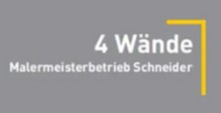 Logo von 4 Wände Malermeisterbetrieb Schneider   