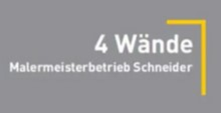 Logo von 4 Wände Malermeisterbetrieb Schneider