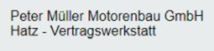 Logo von Peter Müller Motorenbau GmbH