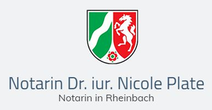 Logo von Plate Nicole Dr. iur., Notarin