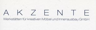 Logo von AKZENTE Werkstätten für kreativen Möbel- und Innenausbau GmbH