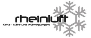 Logo von Abkühlanlagen rheinluft - Wärmepumpe, Kälte & Klima