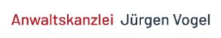 Logo von Vogel Jürgen Rechtsanwalt