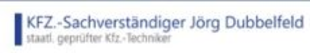 Logo von KFZ-Sachverständiger Jörg Dubbelfeld