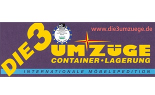 Logo von Möbelspedition DIE 3 Umzüge-Container-Lagerung