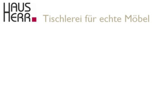 Logo von Hausherr, Tischlerei für echte Möbel