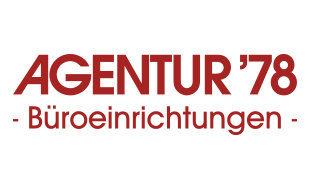 Logo von Agentur '78 GmbH - Büroeinrichtungen