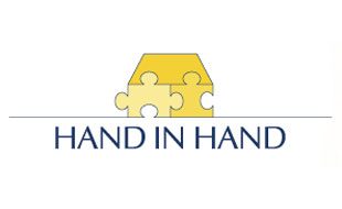 Logo von Hand in Hand Handwerkergem. seit 1974 Bauunternehmen