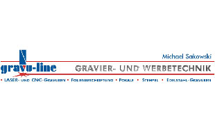 Logo von gravu-line Gravier- und Werbetechnik Michael Sakowski